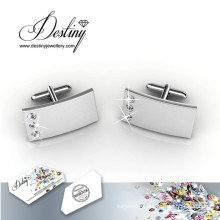 Destiny Jewellery Crystal From Swarovski Mr Matt 3 Cufflinks